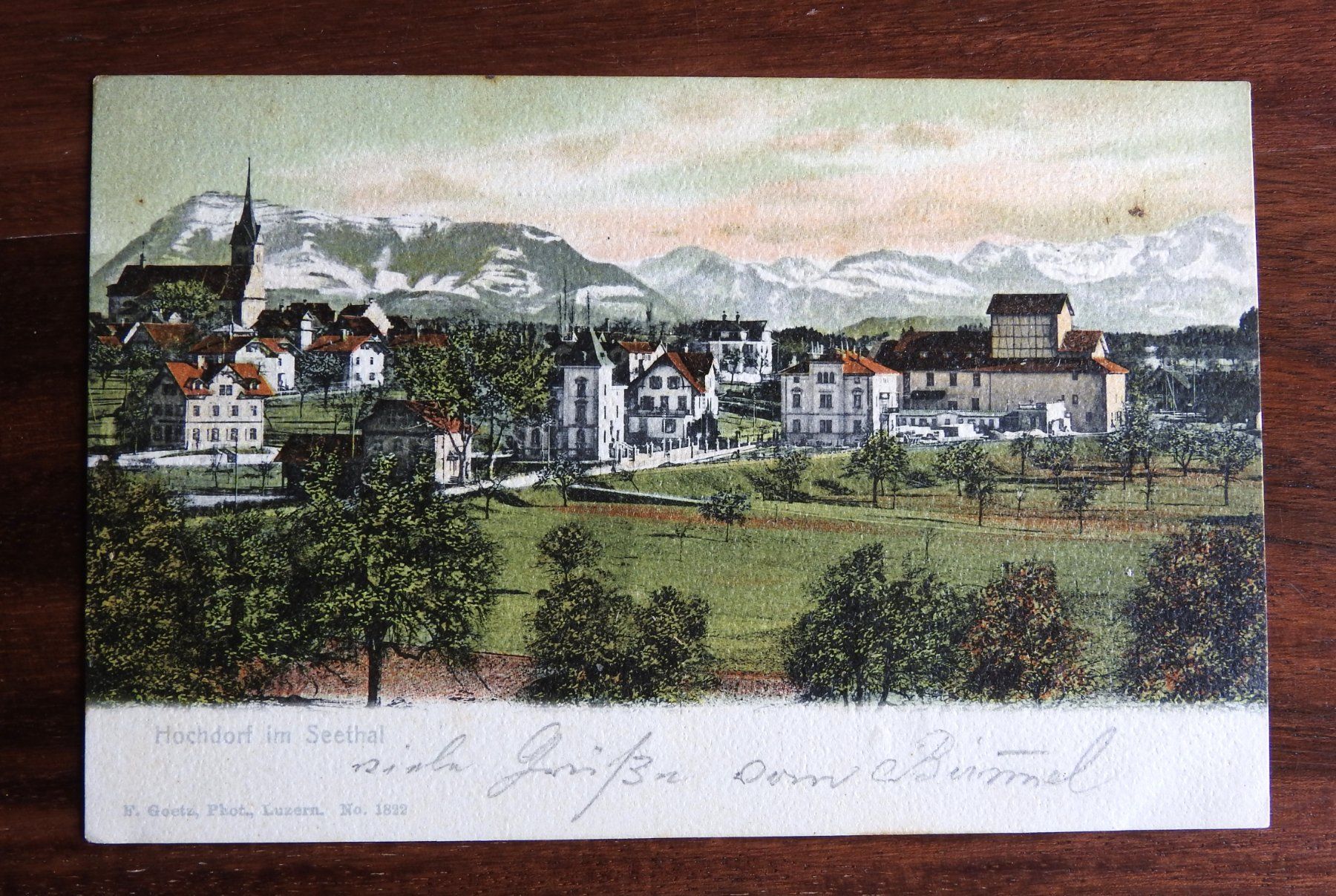 Cartoline postali: Hochdorf im Seethal, schöne AK – Usato da Rain venduto da 999-800-K