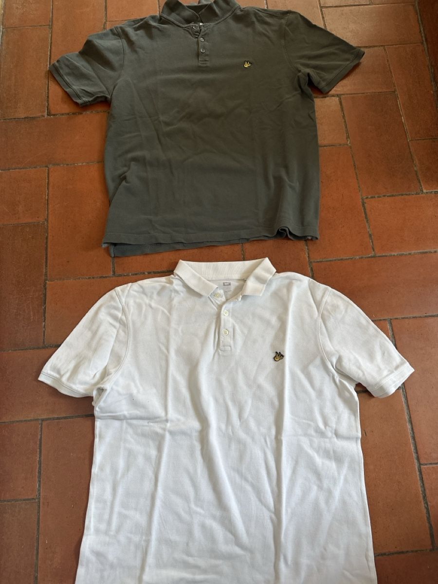 Magliette Polo: WE Polo Set, Grösse L, Weiss & Grün – Nuovo (secondo la descrizione) da Binningen venduto da nicestuff374
