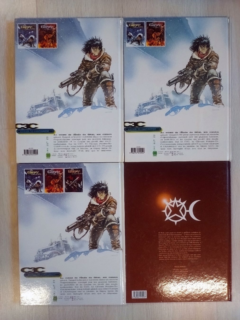 Fumetti: Gipsy 1-3+5 – Usato da Farvagny-le-Grand venduto da LaCaverne 3