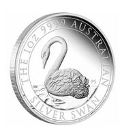 1 oz Australien Swan Schwan 2021 Perth Mint Silbermünze NEU!