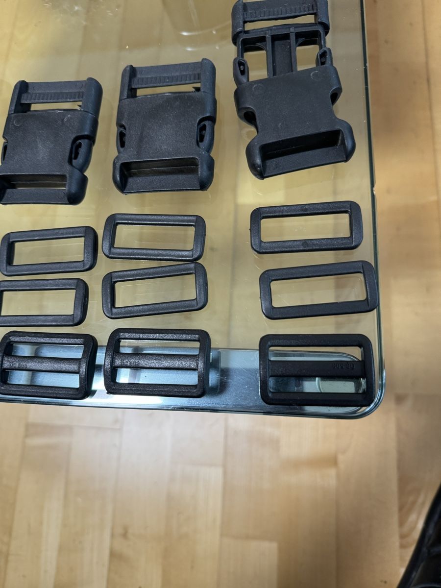 Taschen: Steckschnallen 10er Set 40mm breit – Neu (gemäss Beschreibung) aus Basel von Langot 2