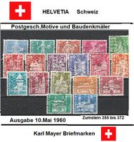 Postgesch.Motive und Baudenkmäler Ausgabe Schweiz