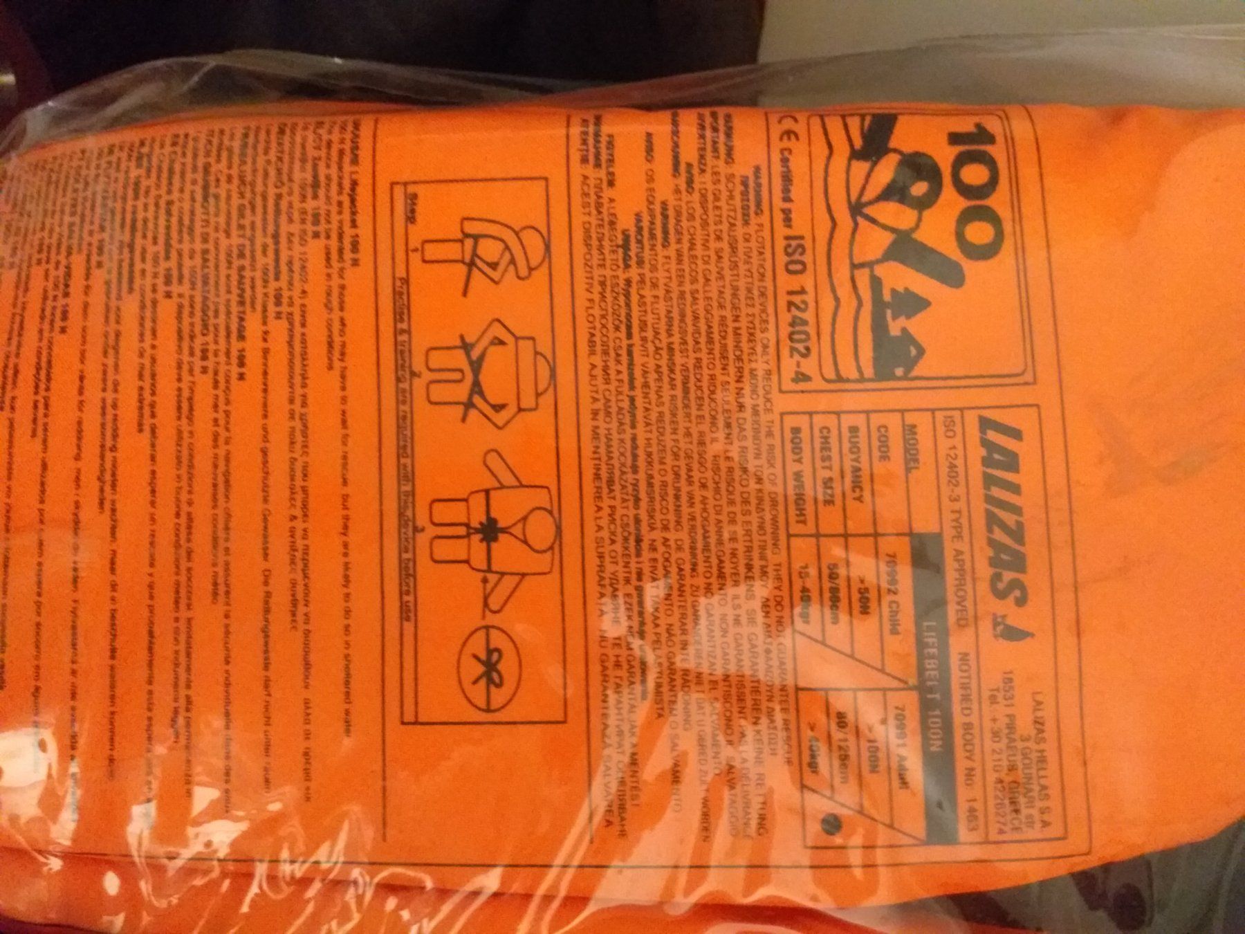 Schwimmwesten: Schwimmwesten – Neu und originalverpackt aus Giubiasco von pagi2 1