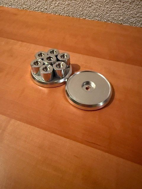 Giradischi: Oyaide Stabilizer STB-MS Plattenpuck – Usato da Galgenen venduto da roffi67 4