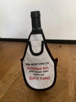 Wein/-Bierflaschenschürze "Durst" 😂👌🍷