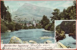 NESSLAU (Ober-Toggenburg) gel. 1901 n. Basel