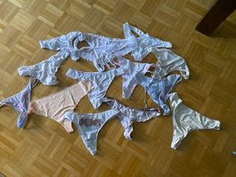 Kleiderpaket Unterwäsche Unterhosen Tangas 12 Stück L /XL