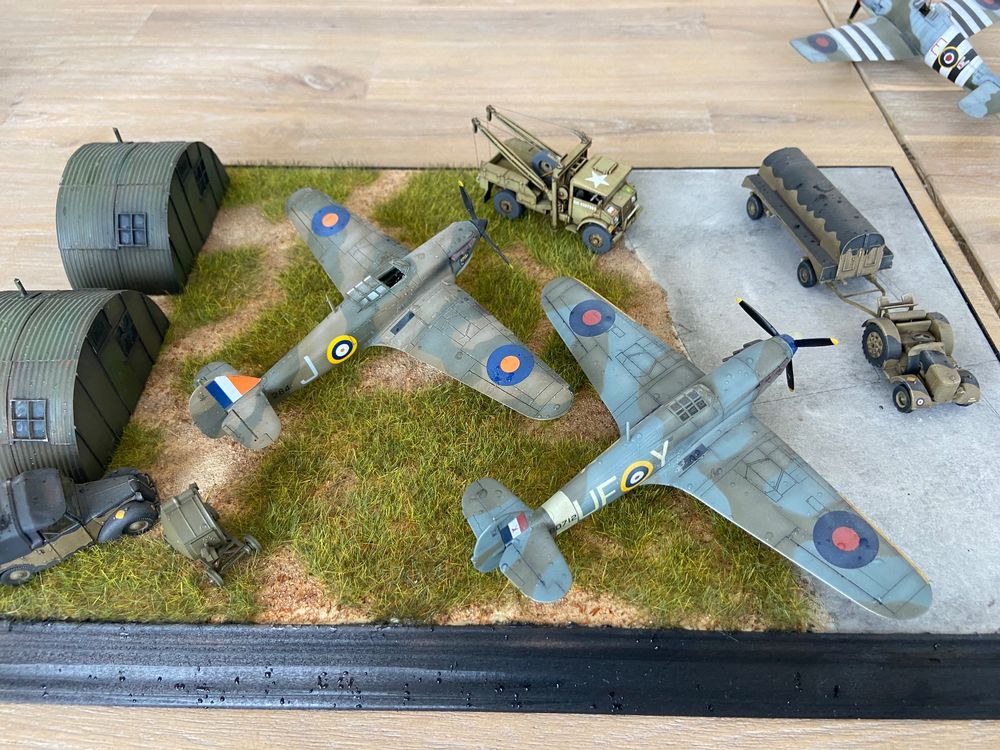 1/72 schön gebautes RAF Diorama WWII (Gebraucht) in Meisterschwanden ...