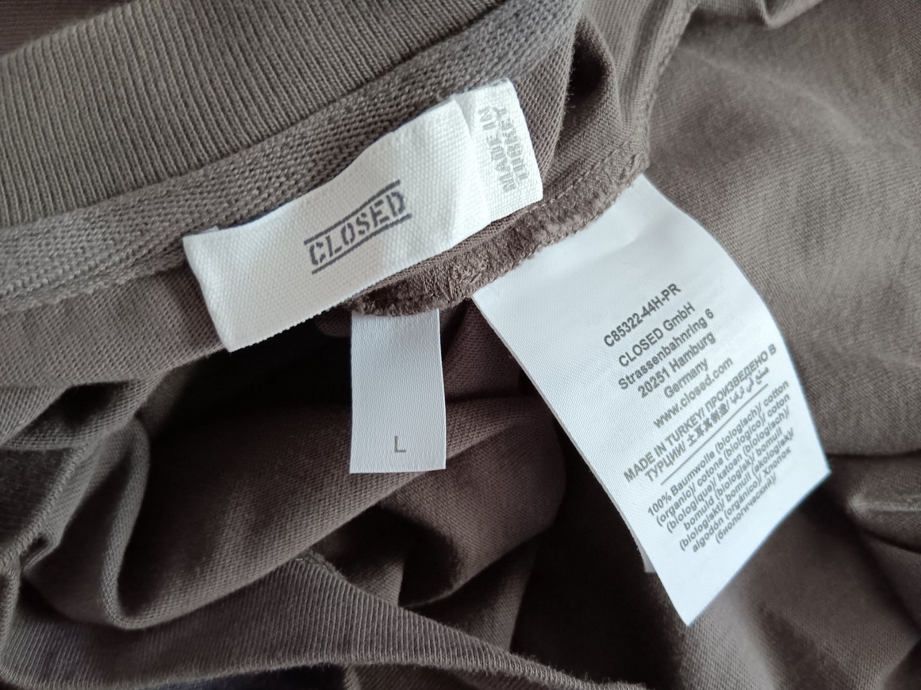 Closed T-shirt: CLOSED T-shirt taille / Grosse L – Usato da Cossonay-ville venduto da Super-Price-Quality 5