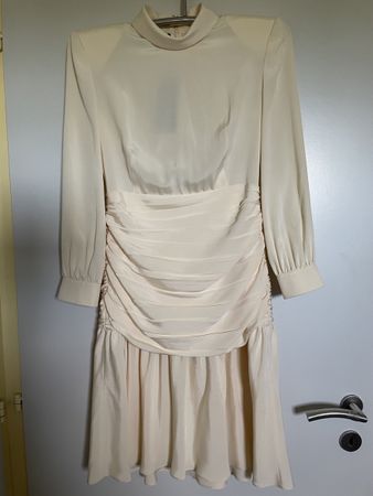 Robe Gucci en soie élégante T42 it , 36/38 CH, crème neuve ✨