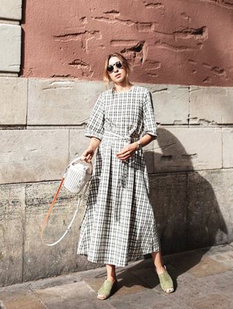 ZARA Dress with Belt XS