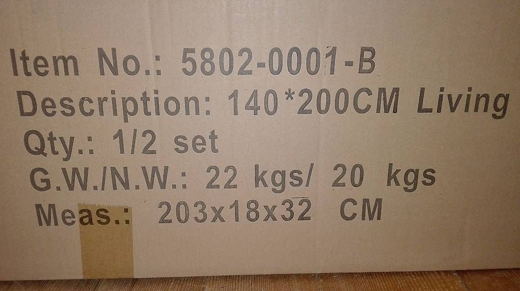 Betten: Polyrattan Bettrahmen schwarz – Neu und originalverpackt aus wattwil von nugget-wutzeli