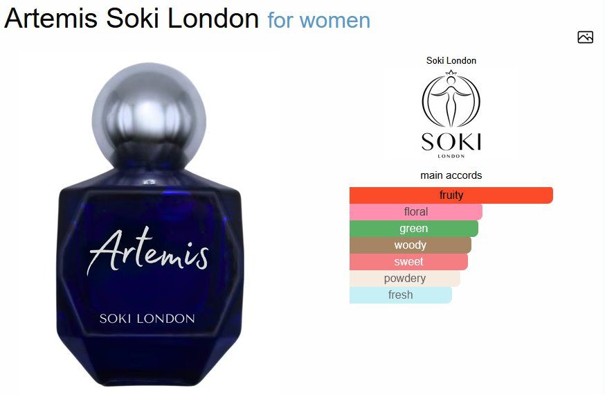 Profumi & Eau de Toilette: Soki London Artemis 1-10ml – Nuovo (secondo la descrizione) da Marly venduto da springcloud247 2