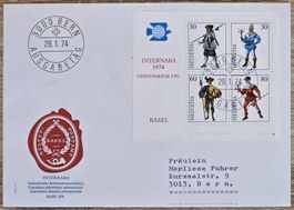 Suisse Internaba 1974 First Day !!!