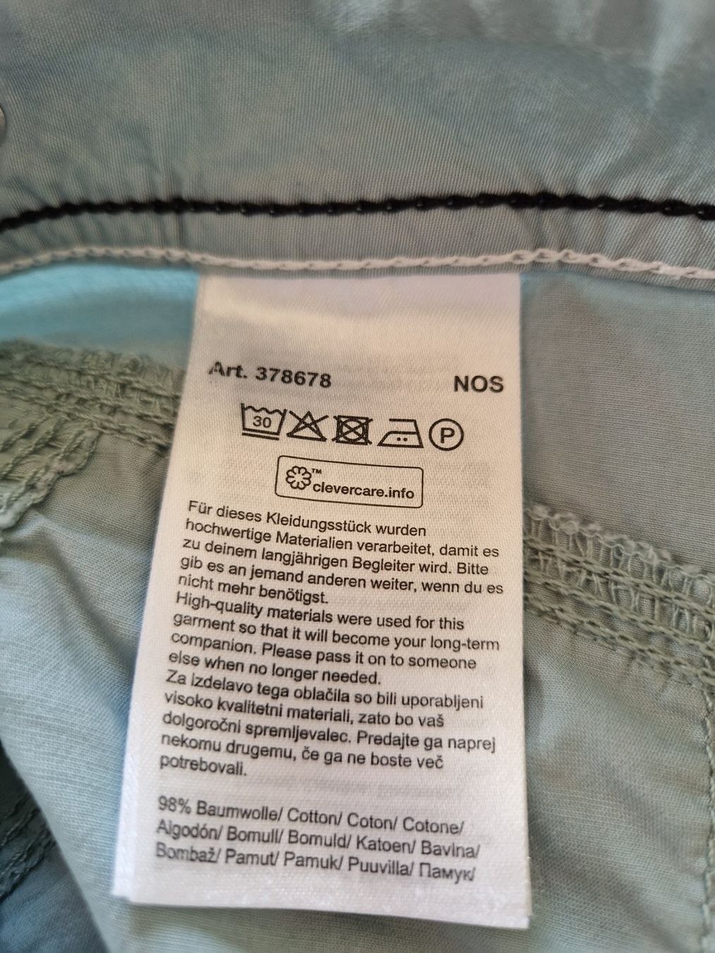 Cecil Hosen: Cecil 7/8 Hose 42/44 mint – Gebraucht aus Lichtensteig von Cocabana_16 6