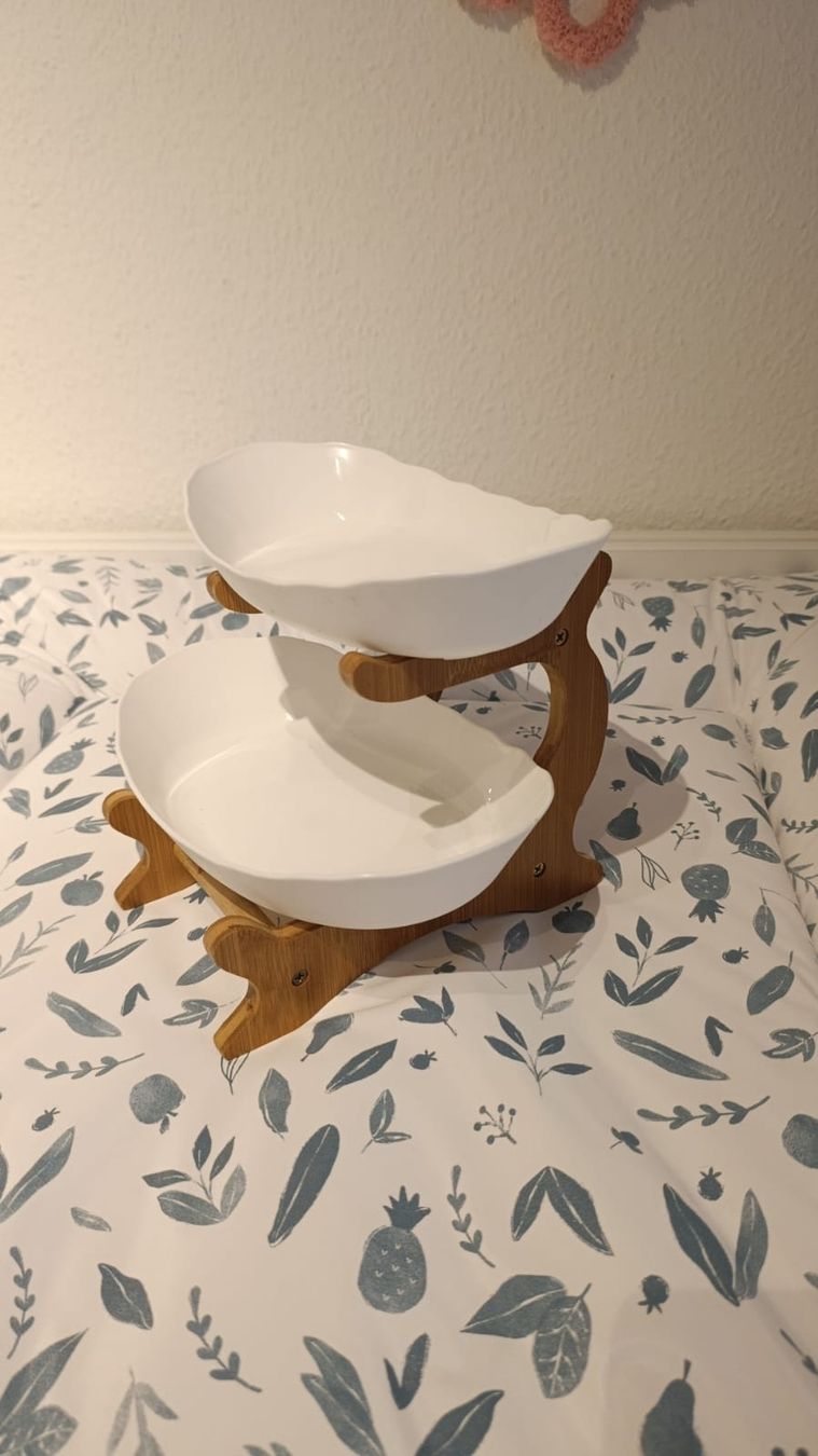 Tutte le decorazioni: Obst- und Gemüsekorb/ Etagere – Usato da Winterthur venduto da Ausmisten2026
