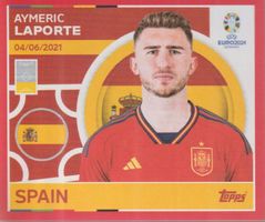 EURO 2024 Topps sticker SPAIN ESP 10 LAPORTE