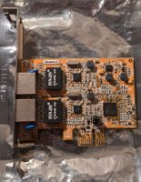 Dual Gigabit LAN PCIe x1 Netzwerkkarte (2x RJ45)