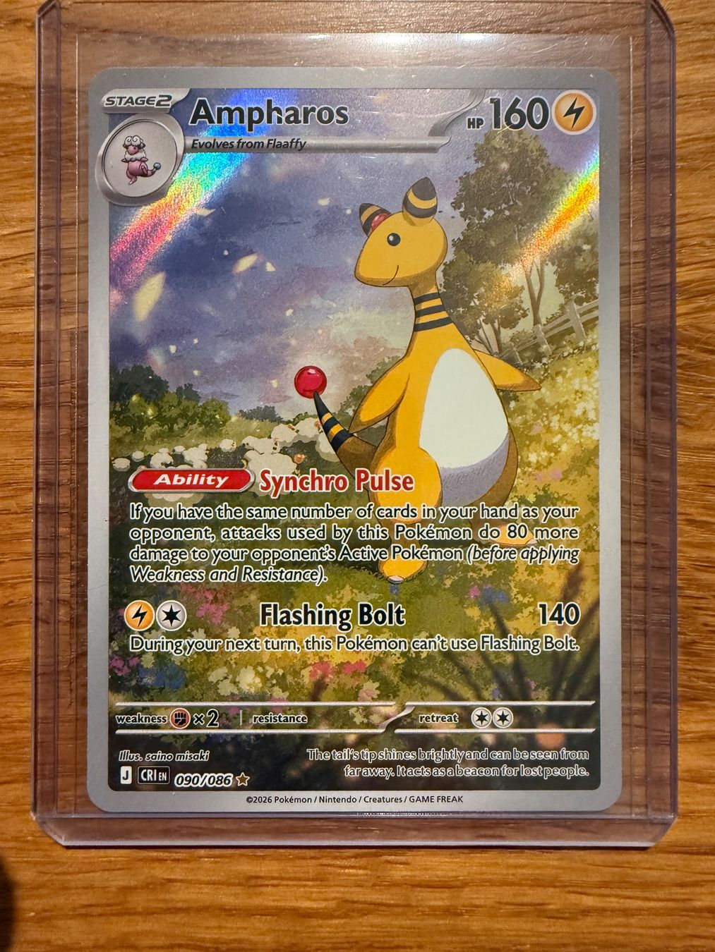 Pokémon Cartes à collectionner: Ampharos 090/086 – D'occasion à Amriswil par sim_nlb6