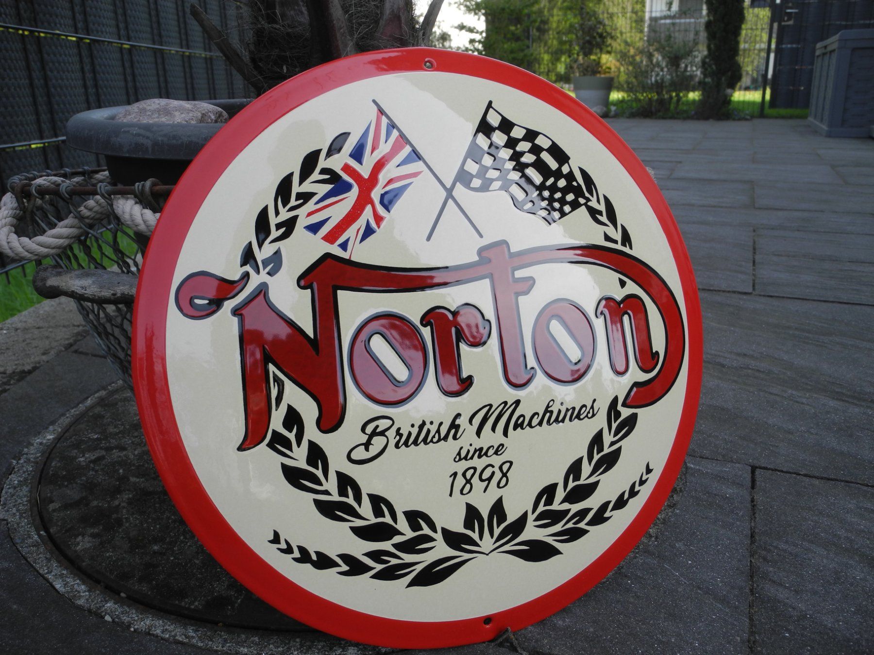 Norton Schilder: NORTON EMAILSCHILD – Neu (gemäss Beschreibung) aus Reinach AG von Huckleberrysix 4