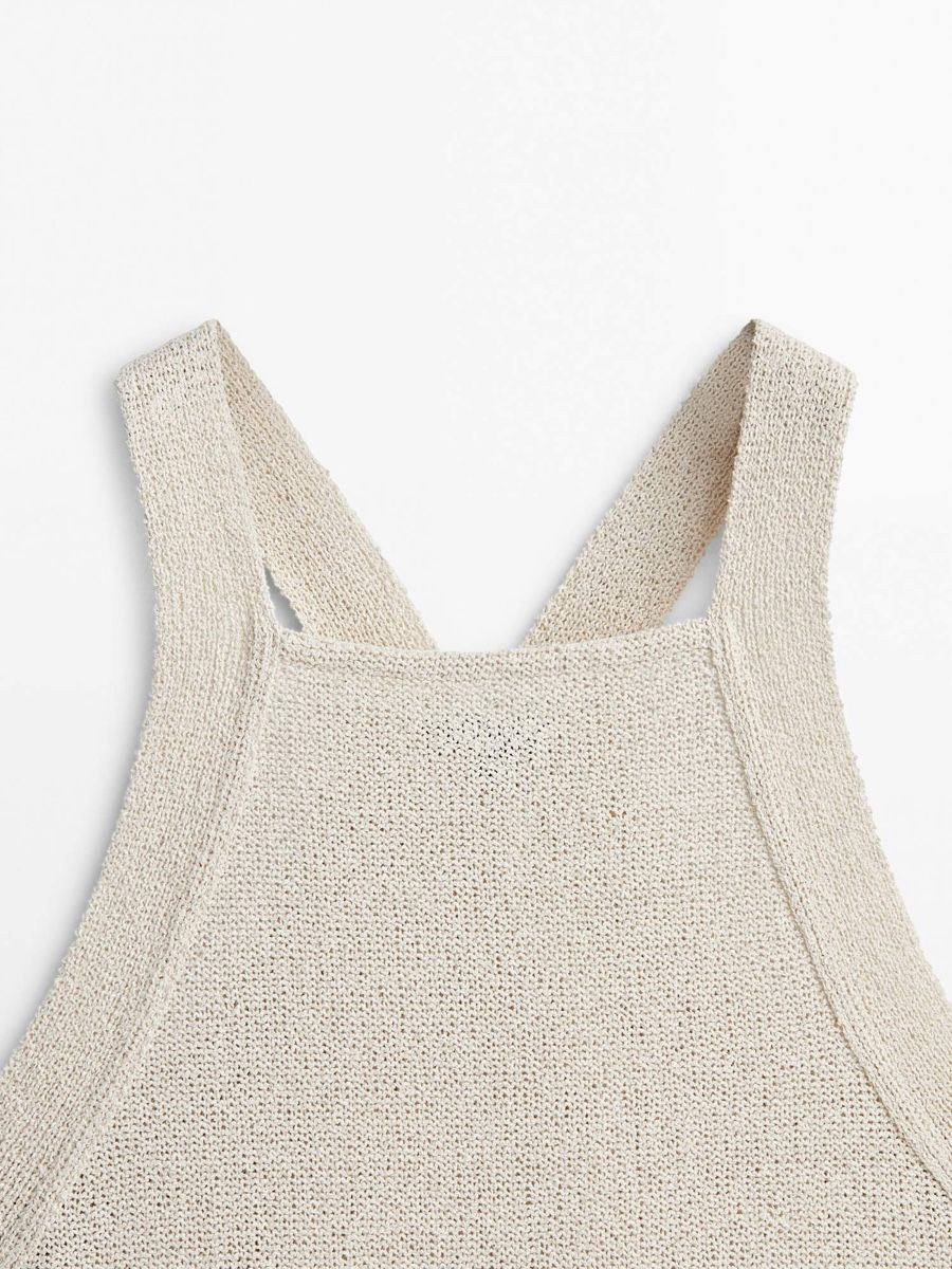 Massimo Dutti Tops: Massimo Dutti Stricktop mit strukturierter Strickoptik. – Neuf (Voir description) à Schaffhausen par R_Muzh 3