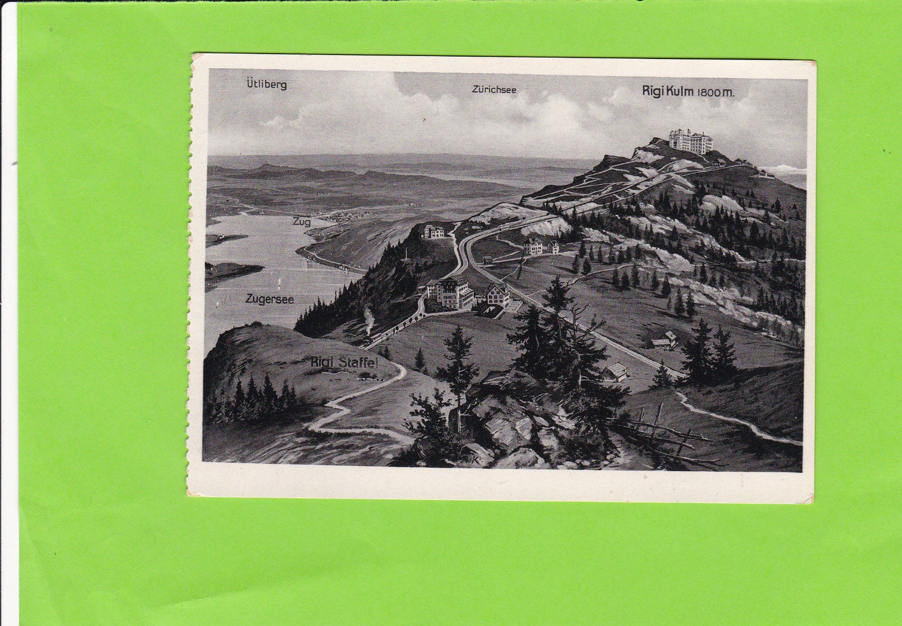 Cartes postales: Panorama Rigi – D'occasion à St. Peterzell par neckertal