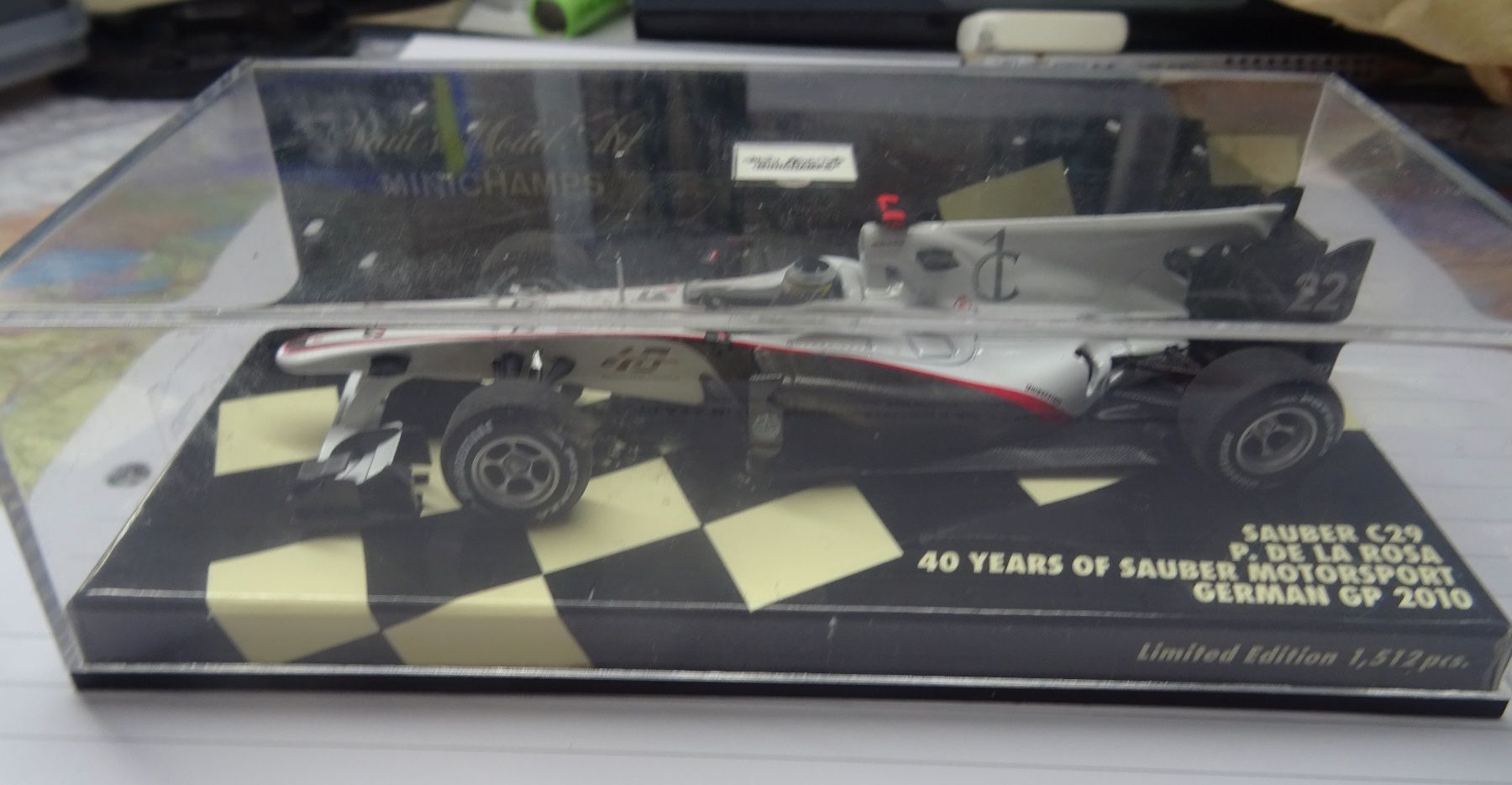 Minichamps Modellini d'auto: Sauber C29, 40 ans – Usato da Court venduto da Cedos
