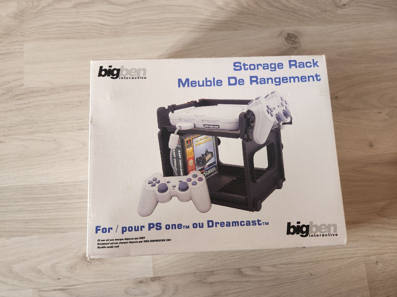 Sony Console: BigBen Storage Rack Ständer für PS1 oder Dreamcast – Usato da Tafers venduto da whereyogamesat 1