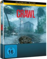 Blu - ray Crawl  4K - Blu - ray  Steelbook