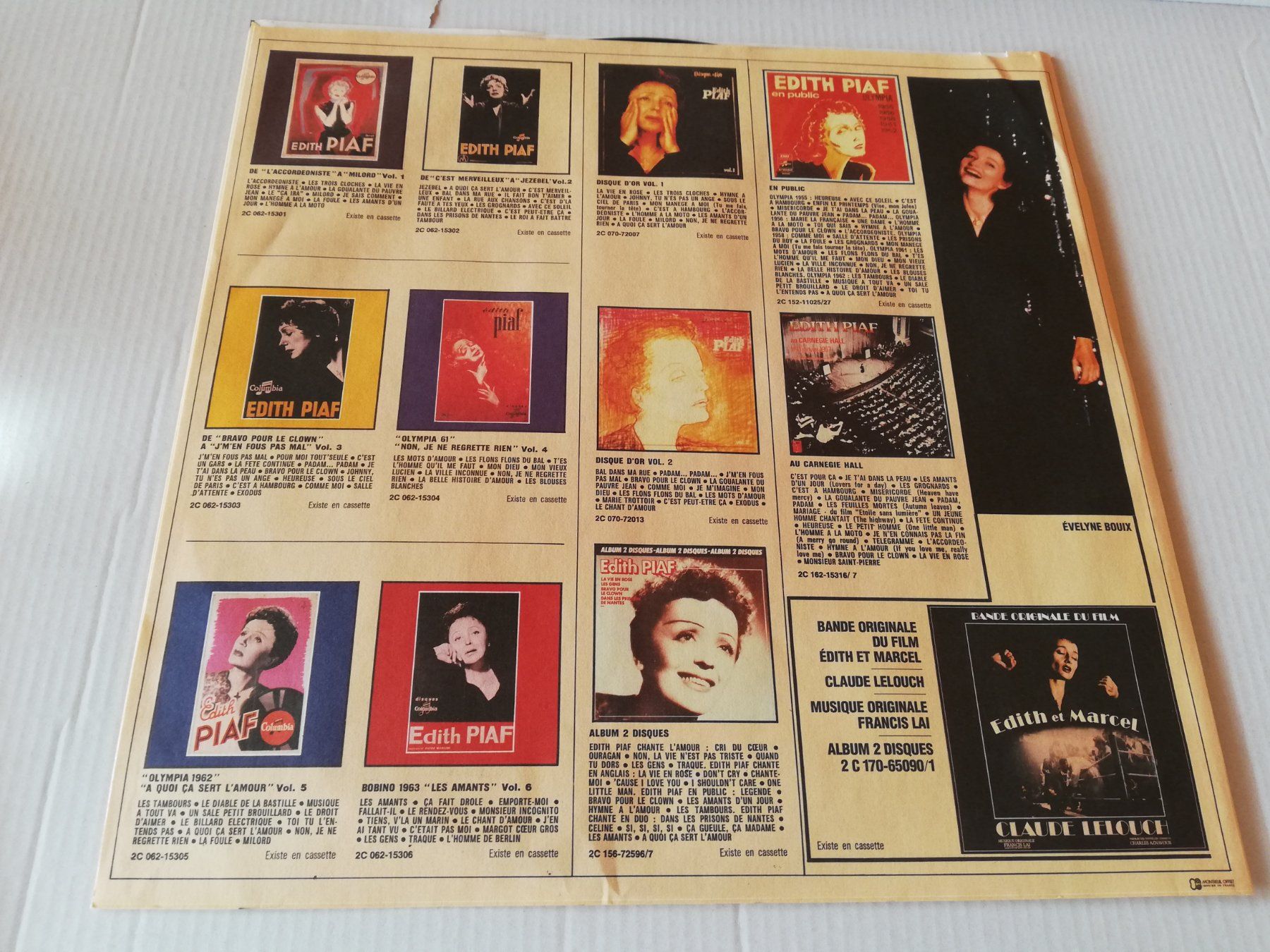 Dischi in vinile: EDITH PIAF - VOL. 1 (TOP ZUSTAND) – Usato da Bern venduto da Vinylsound.ch 4