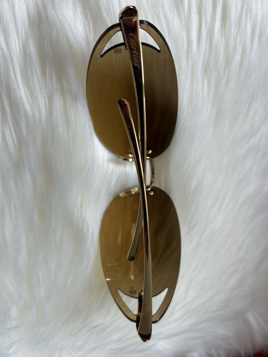 Cartier Occhiali & Lenti: Lunettes de soleil Cartier, modèle Panthère – Usato da Genève venduto da lar_7pkl 3