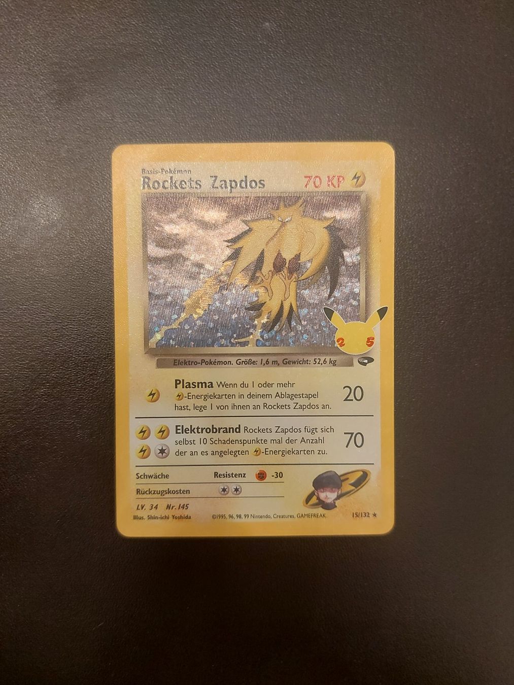 Pokémon Cartes à collectionner: Rockets Zapdos Celebration DE – D'occasion à Biasca par Sara_Poke123
