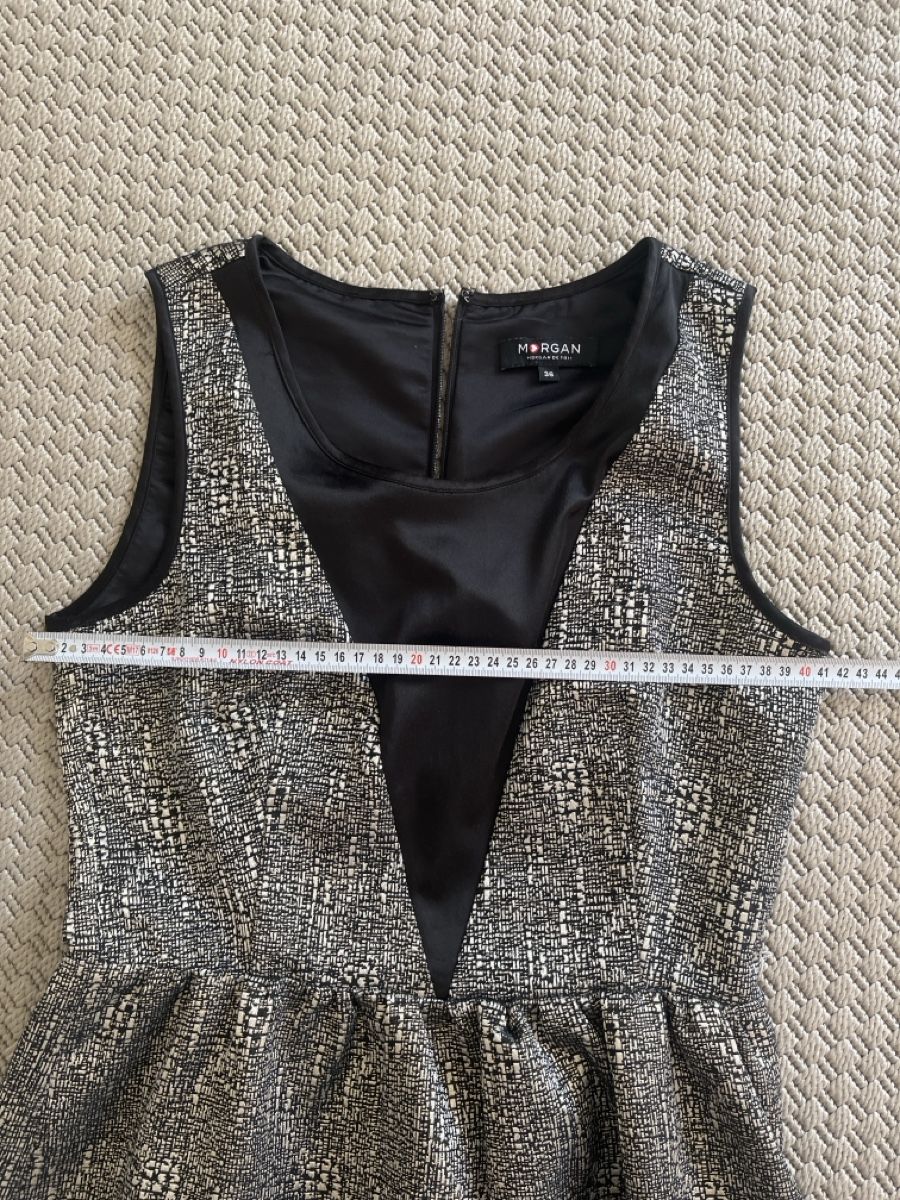 Morgan Vestiti: Kleid, Morgan, Gold-Silber schimmernd, 36 – Usato da Solothurn venduto da Bobesch08 6