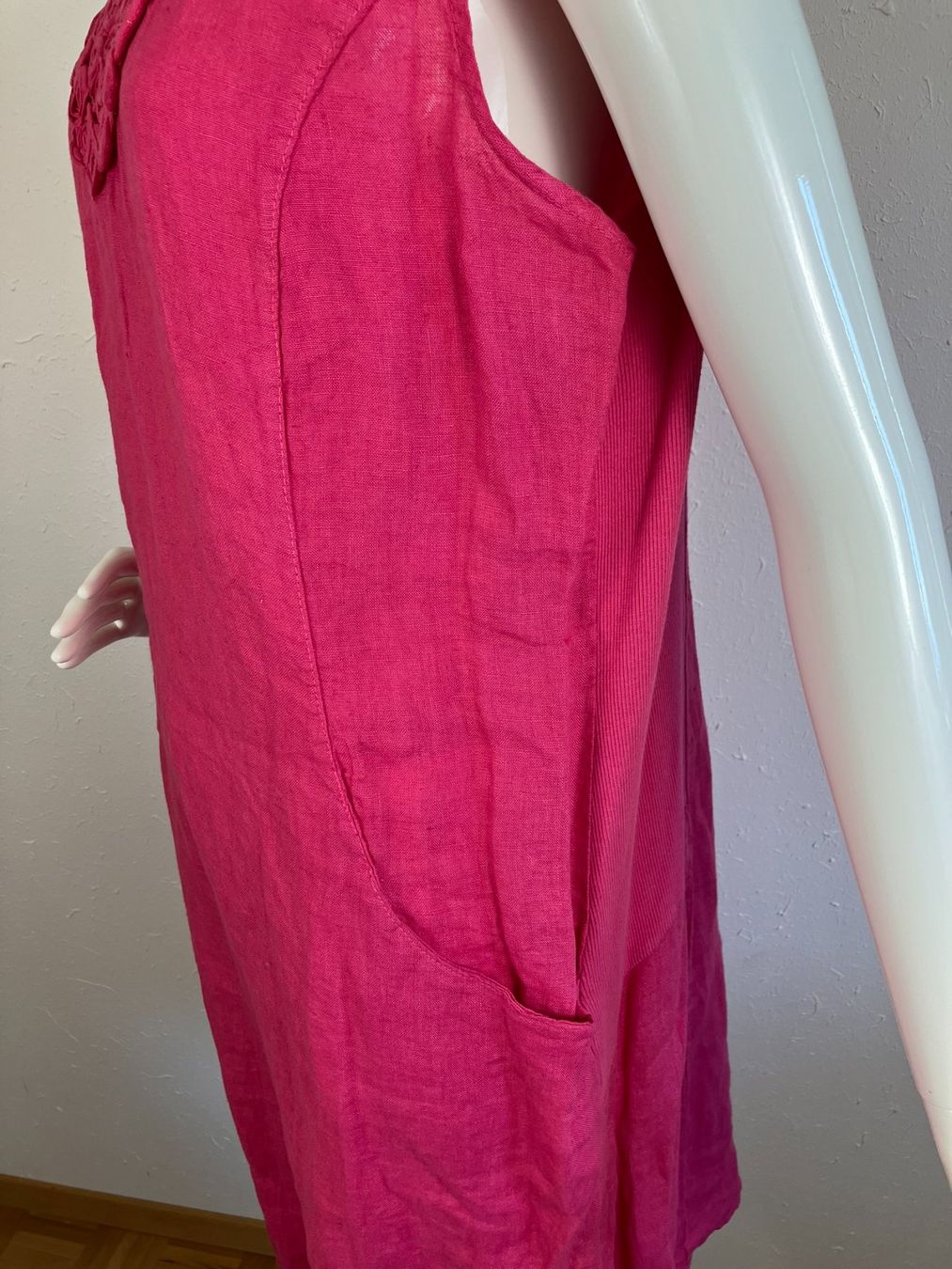 Kleiderpakete: 2 x Leinenkleider pink und hellblau ca.Gr44 – Gebraucht aus Laupen ZH von kar_lfz6 5