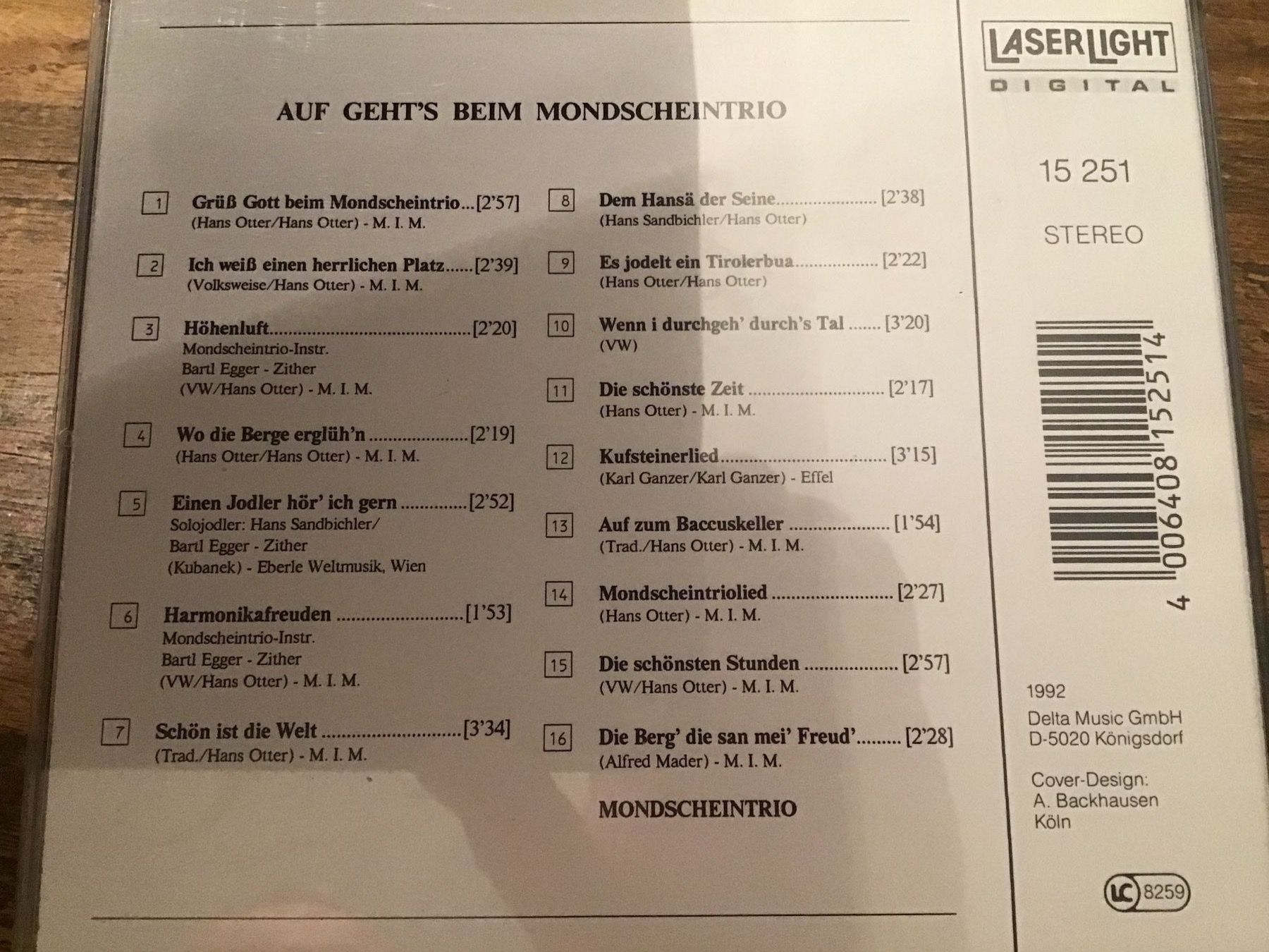 CD: Mondscheintrio CD - Volksmusik, Schlager – Usato da Thierachern venduto da sweden08 1