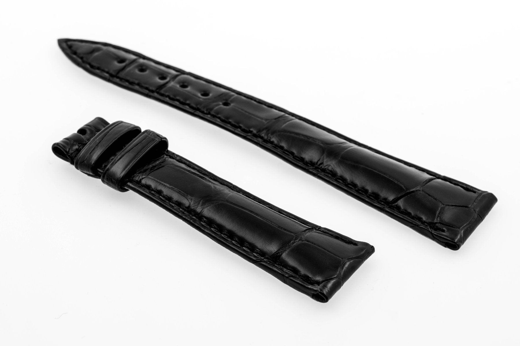 Bracciali & Braccialetti: Breguet black alligator strap 20mm NEW – Nuovo (secondo la descrizione) da Epalinges venduto da bracelet123