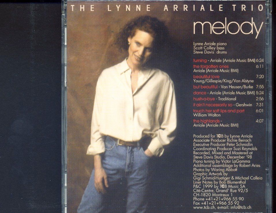 CD: Melody - Lynne Arriale – Usato da Delémont venduto da MaxPlan 2