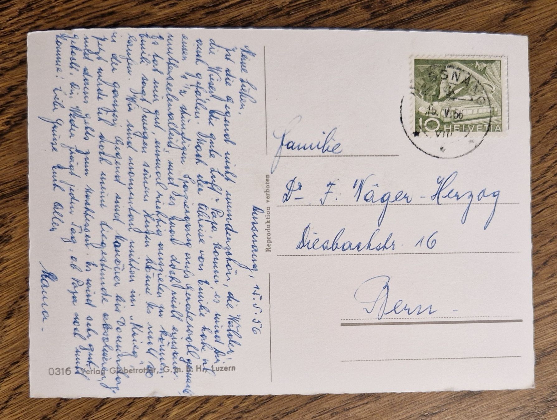 Cartes postales: Kurort Dussnang 1956 – D'occasion à Ebikon par Donar50 1