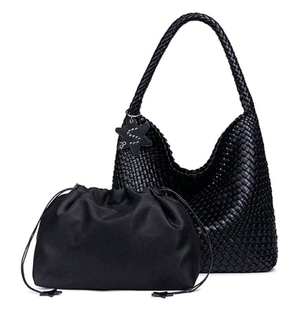 Borse da donna: Geflochtene Hobo-Bag mit Innentasche – Nuovo (secondo la descrizione) da Thalwil venduto da VitaMini