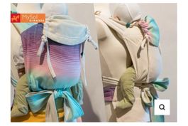 Babytrage MySol Girasol Rainbow halfbuckle