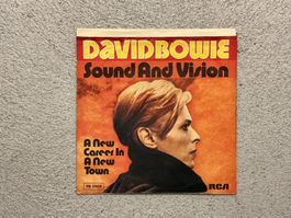 David Bowie Single- Sound and Vision ( Cover VG / Vinyl VG+)