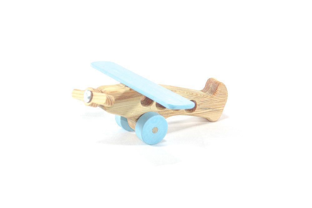 Spielzeuge: Holzspielzeug Flugzeug (farbig) – Neu und originalverpackt aus Winterthur von haso84bay 1