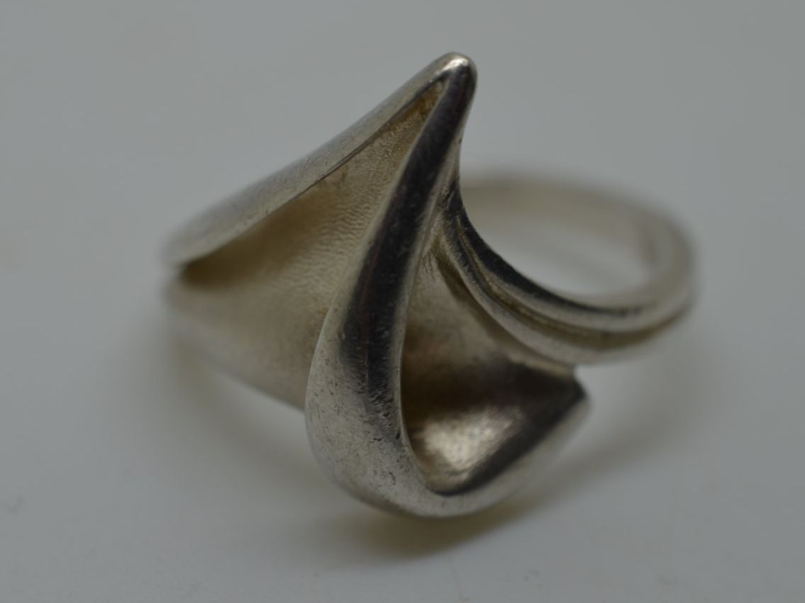 Ringe: Bague argent 925 mat-poli no 53, 3.7gr – Gebraucht aus La Croix (Lutry) von OMEGA07