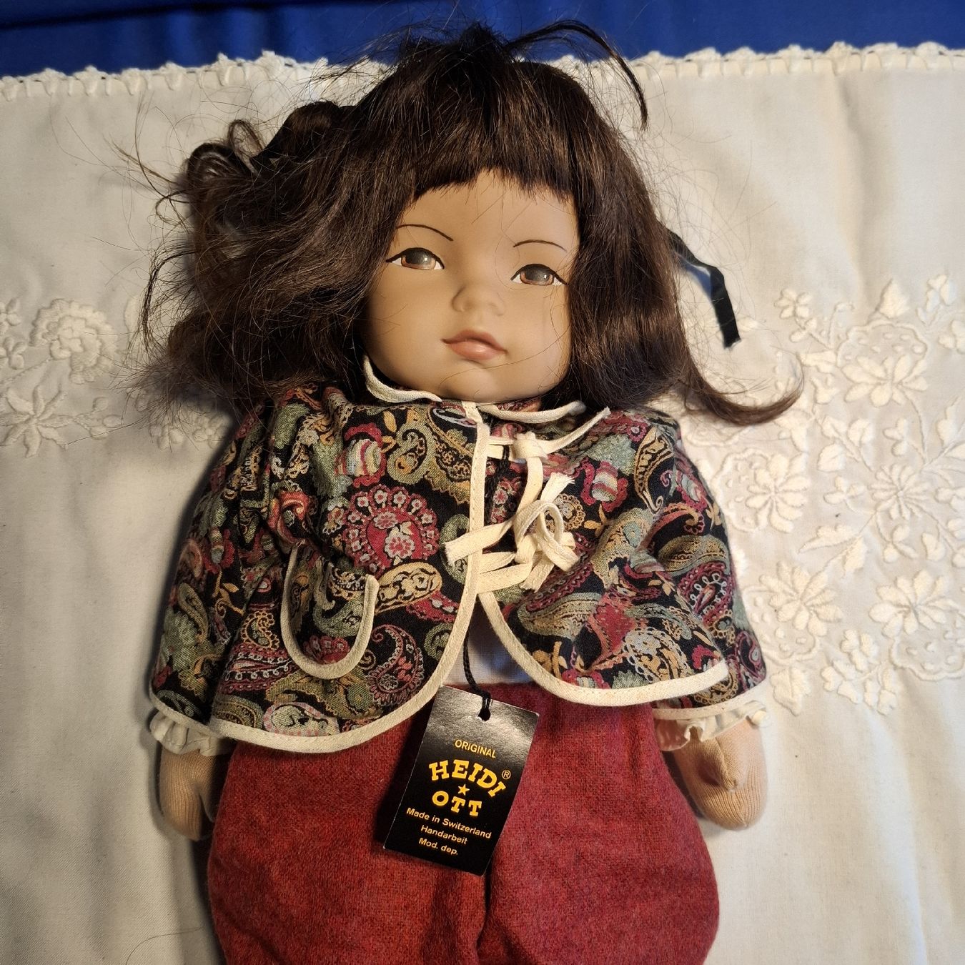 Heidi ott Bambole: Handgemachte Schweizer Puppe von Heidi Ott Ruri – Usato da Nürensdorf venduto da DANG3REUX 7