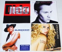 4CD's - Shakira, Gossip, Alicia Keys & Dido