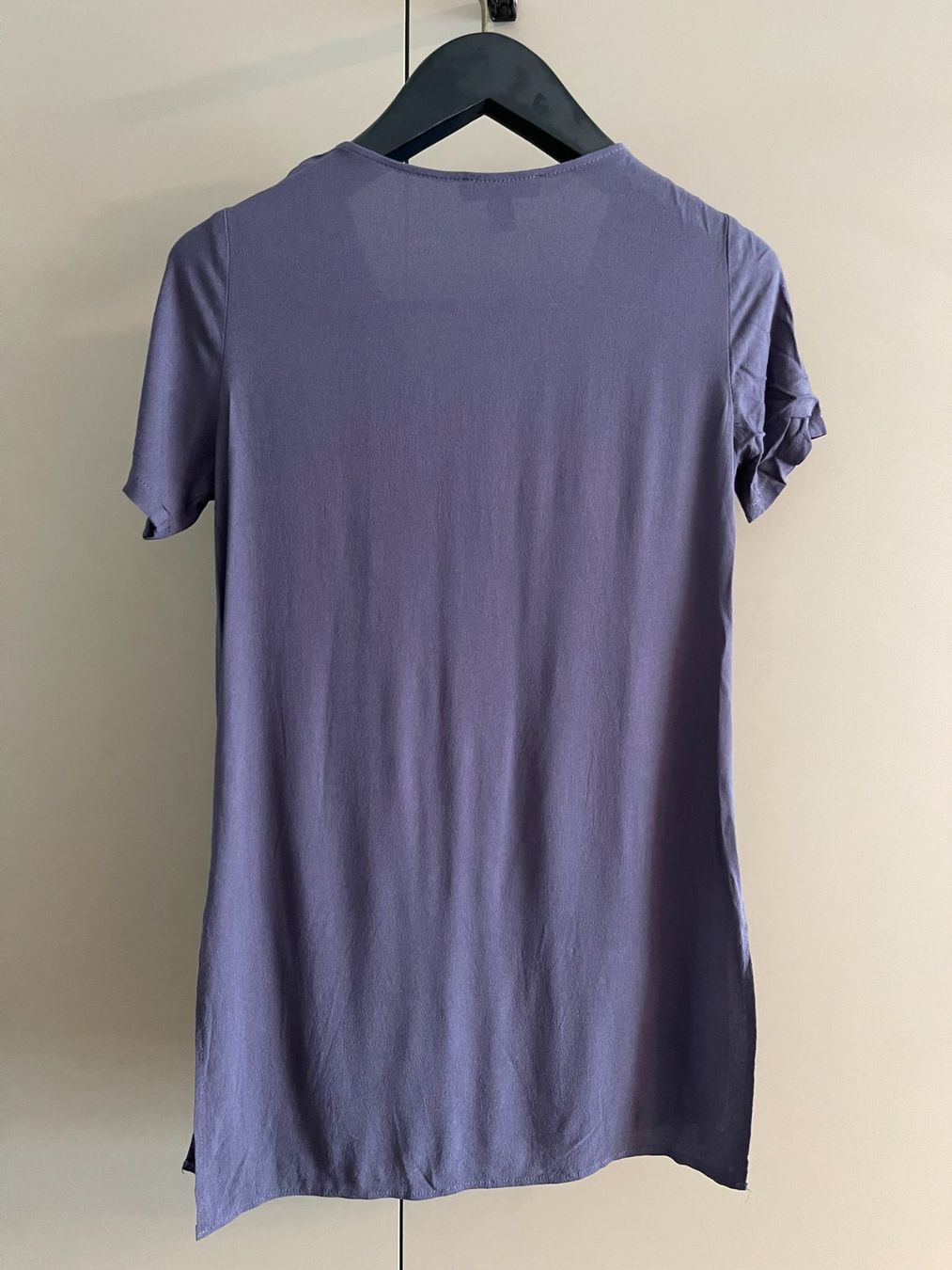 Camicette: Bluse, Dunkelblau mit Zipper, Grösse 34 – Usato da Rheineck venduto da FGeissler 1