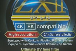 UV Filter 72mm L41