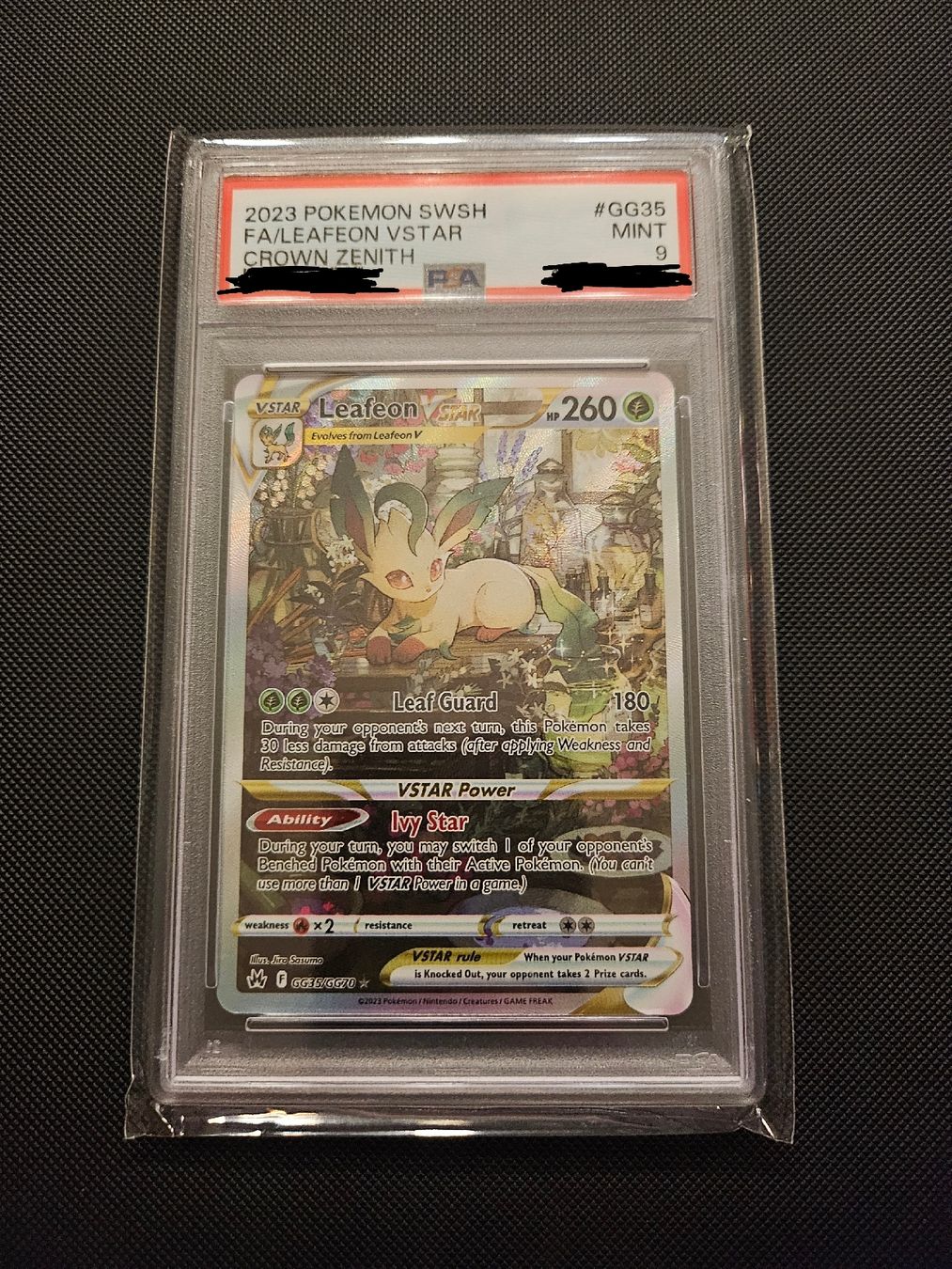 Pokémon Carte collezionabili: Leafeon VSTAR Crown Zenith PSA 9 - GG35 – Nuovo (secondo la descrizione) da Wettingen venduto da BoogieDown