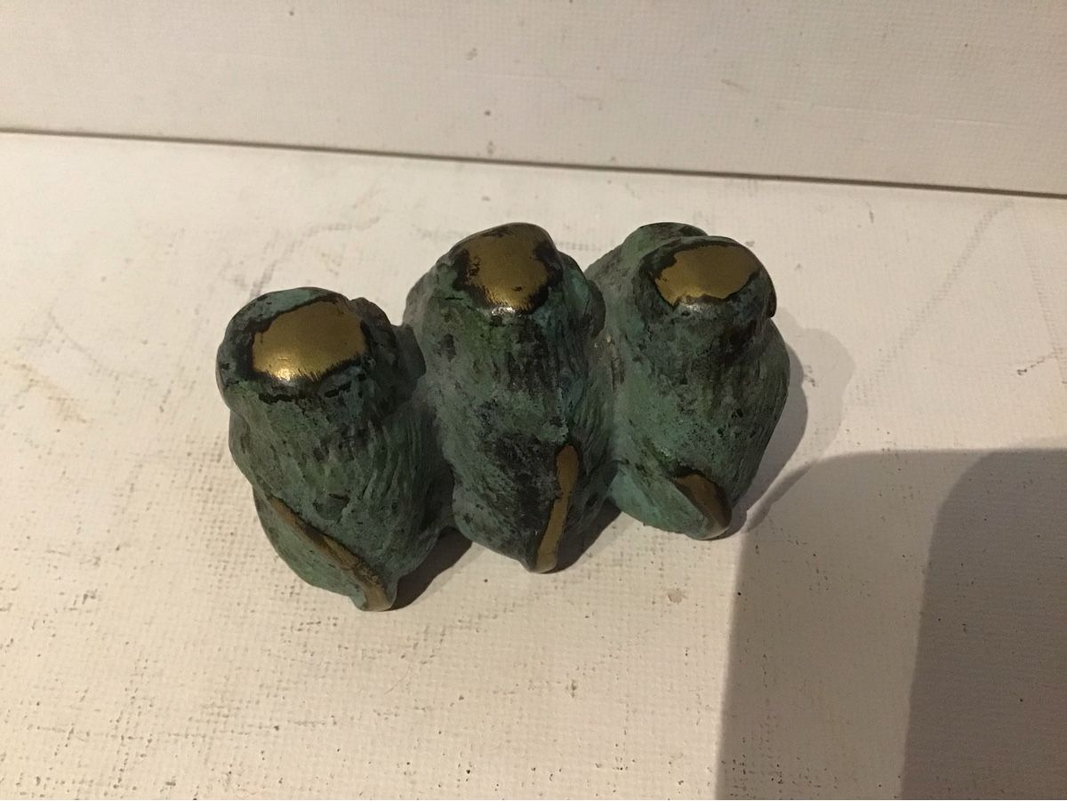 Sculture & Statue: 3 kleine Bronze Affen – Usato da St. Gallen venduto da Goldlilly 3