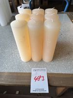 483 Posten Raureifkerzen aus Liquidation